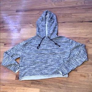 size small pink Victoria secret cropped hoodie